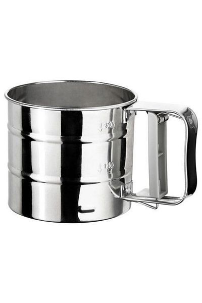 BRE HOME 6 stainless steel 3 serving spoons, ice cream spoons, garlic masher, flour sieve