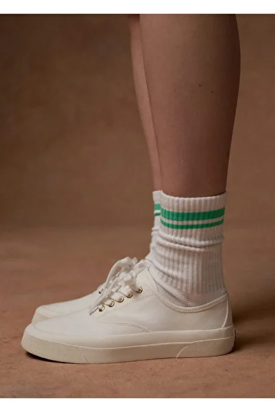 MANGO Woman Lace-up sneakers
