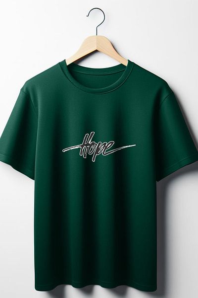 Vordevia Μπλουζάκι με στάμπα με κείμενο Hope Oversize Crew Neck