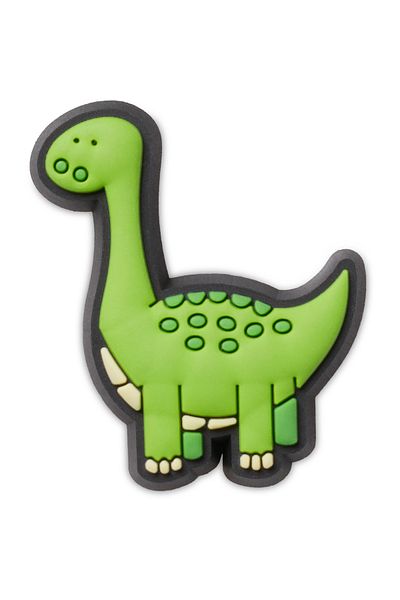 Crocs 10012737 Στολίδι για παντόφλες Jibbitz Boys Rule Green Dino