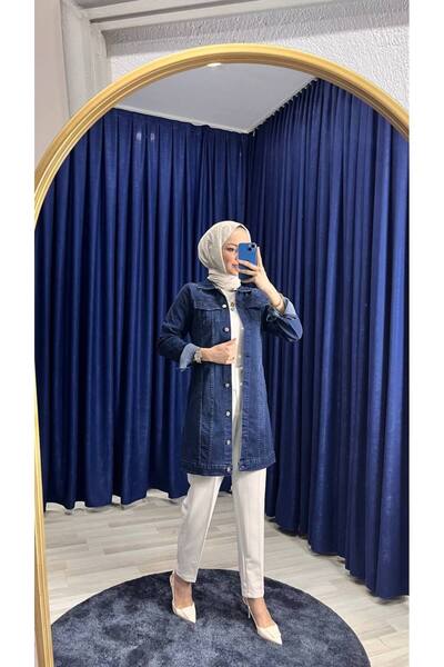 sorisso jachetă lungă de blugi pentru femei