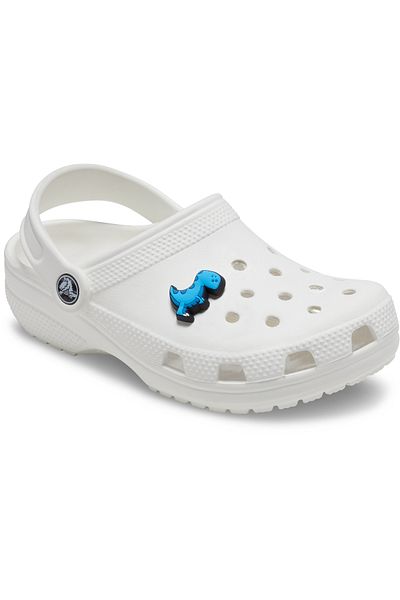 Crocs 10012740 Jibbitz Slipper Ornament Boys Rule Blue Dino