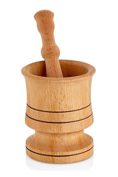 Genel Markalar Kayın Ağacından Ahşap Havan Deforme olmayan Yaşam Boyu Garanti...