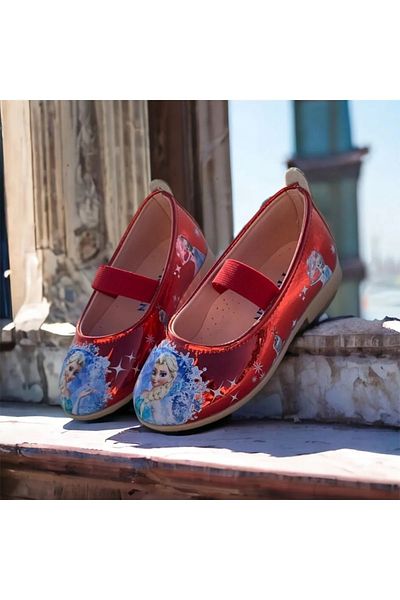 NS Little Printed Girl's Ballerinas