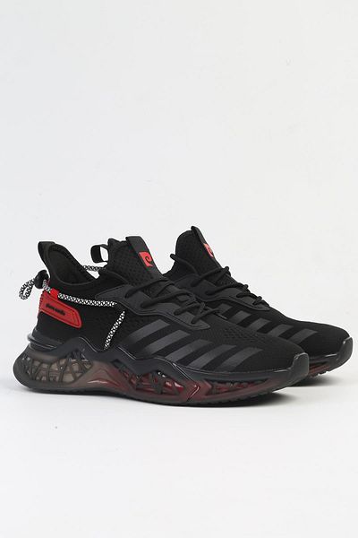 Pierre Cardin ®   Imported Black Men's Sneakers Pci-10078