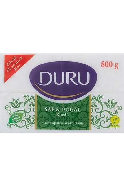 Duru SabBathroom Pure&natural 800 GrClassic (PACK OF 2)