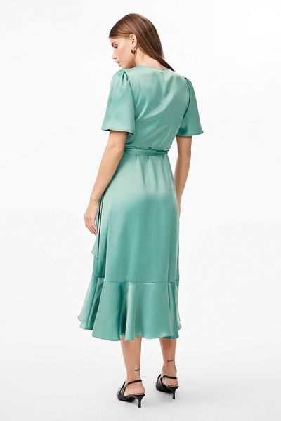 YAS. YASTHEA Midi Wickelkleid - 2/4 Größe, S. Noos Modell