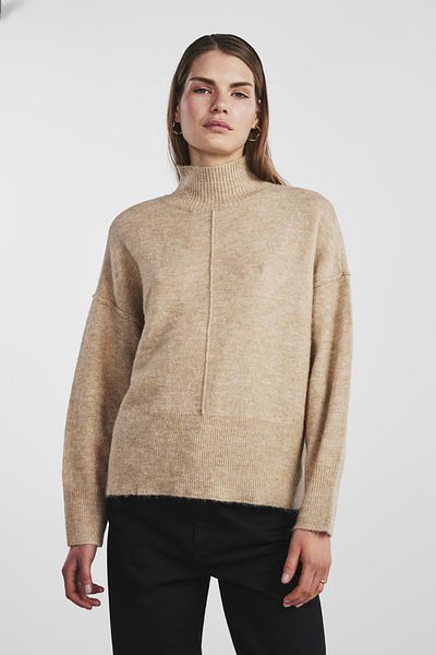 YAS. YASBALIS LS HIGH NECK KNIT S. NOOS