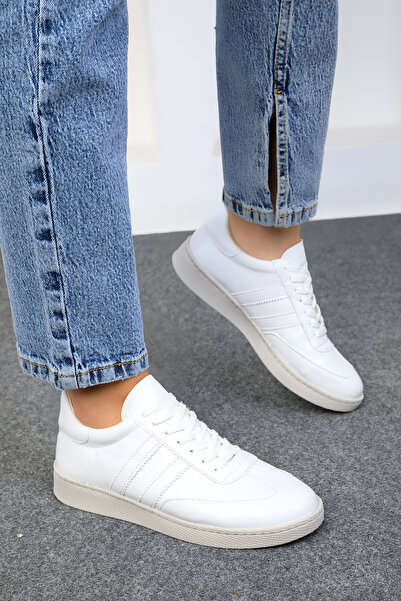 SOHO Dámské bílé tenisky 19075