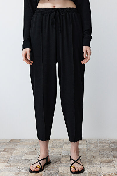 Trendyol Collection Aerobin fekete ing és nadrág szett - TWOSS24AU00038