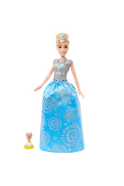 DİSNEY PRİNCESS Disney Princess Fashion Doll - Doll & Fashion Surprise - Cinderella HMK53