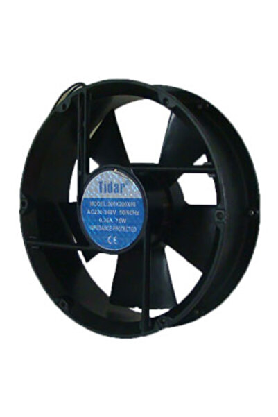 TIDAR 200x200x60 Yuvarlak 220V Ac Fan