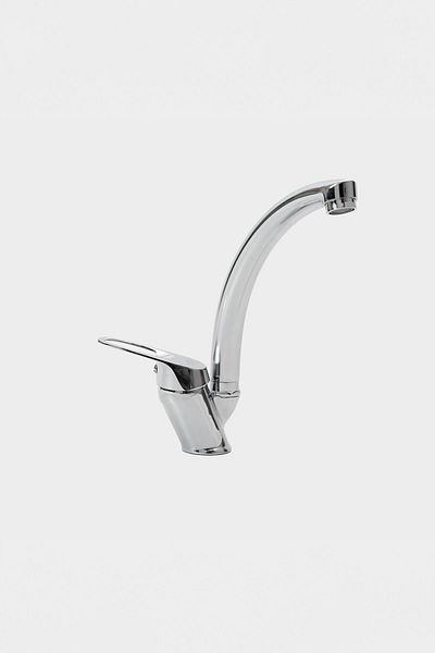Zethome Modern Chrome Luxury 3-Piece Swan Bathroom Sink Faucet Set