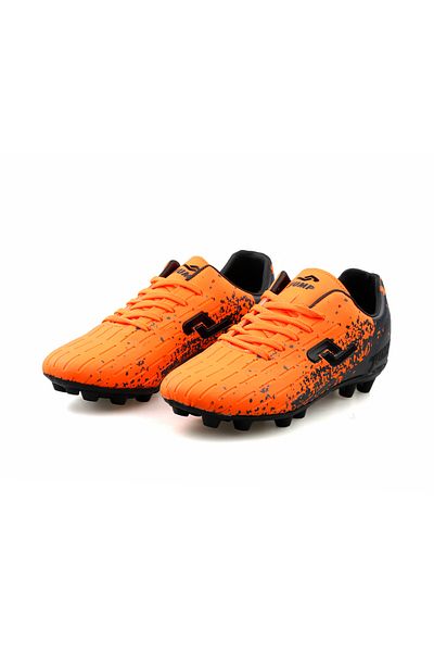 Jump 28373 E Pantofi de fotbal pentru gazon pentru bărbați portocaliu neon - portocaliu