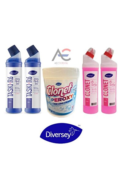 Diversey 5'li Temizlik Paketi 2 Adet Banyo + 2 Adet Tuvalet + 1 Adet Beyazlar...