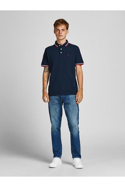 Jack & Jones Ανδρικό μπλουζάκι Jack Jones Paulos Polo Neck 12136668