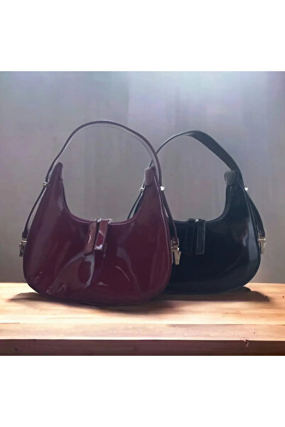 BAGS Cherry Bag Baby Özel Askı Detaylı Rugan Çanta