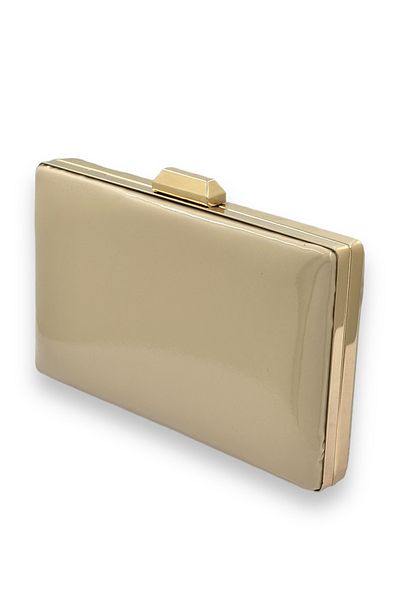 Biçanta Skin Nude Mirror Patent Leather Βραδινό Φόρεμα Τσάντα Βραδινή Τσάντα Henna Γάμος Αρραβώνας Πρόσκληση στο χορό