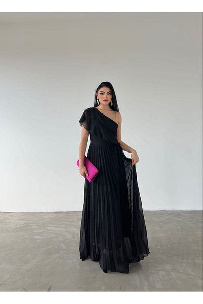 Secret Passion Lingerie NEW MODEL PLEATED LINED CHIFFON EVENING DRESS AND HOLIDAY DRESS582849 742