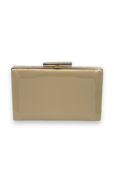 Biçanta Skin Nude Mirror Βραδινό Φόρεμα Τσάντα Βραδινή Τσάντα Henna Γάμος Αρραβώνας Προσκλητήριο χορού