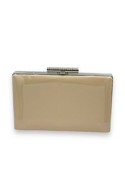 Biçanta Skin Nude Mirror Patent Leather Βραδινό Φόρεμα Τσάντα Βραδινή Τσάντα Henna Γάμος Αρραβώνας Πρόσκληση στο χορό