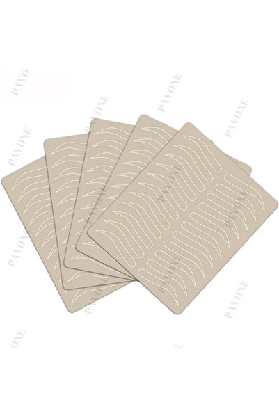 Pavone MİCROBLADİNG ÇALIŞMA DERİSİ - KALICI MAKYAJ PRATİK LATEKS - GENİŞ KAŞ ŞANLONLU PİGMENTSİZ