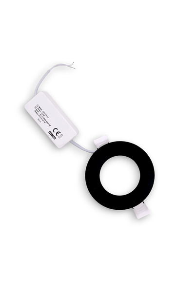 Tek-İş Eco Sıva Altı Siyah Spot Panel Led 3 Watt Beyaz Işık 6500 K