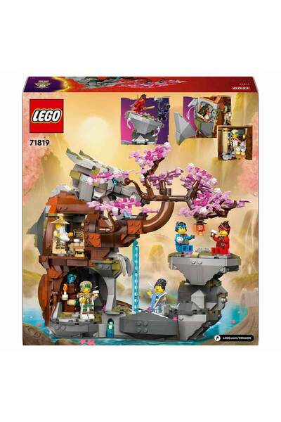 LEGO NINJAGO Ejderha Taşı Tapınağı 71819 - 13 Yaş ve Üzeri Gençler için 6 Minifigür İçer
