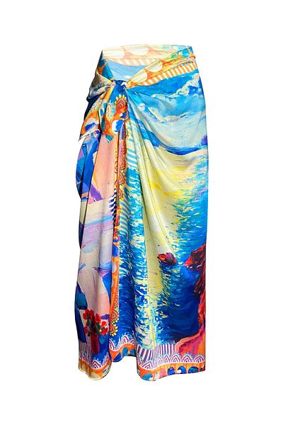Bolder Elena Greek Satin Pareo - 145*100