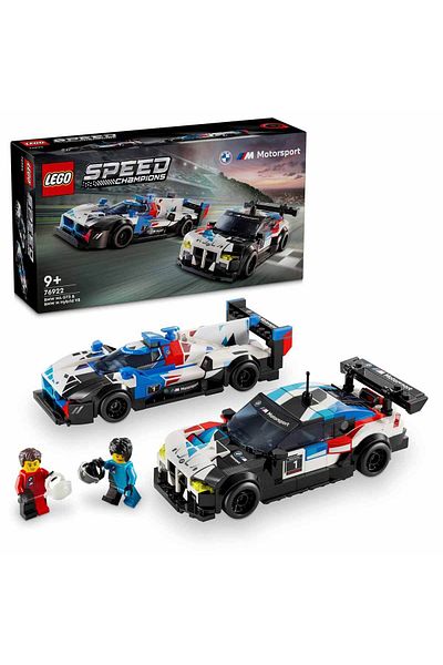 LEGO Speed Champions Bmw M4 Gt3 & Bmw m Hybrid V8 Race Cars 76922 - Kids Ages 9 and up