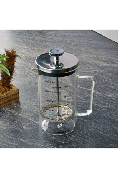 Tohana Metal Kapaklı French Press