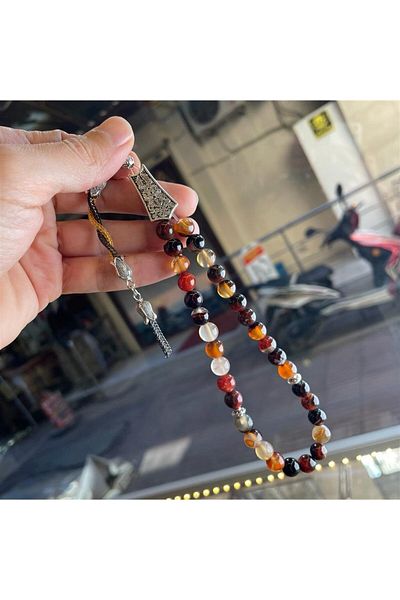 dergah tesbih مسبحة صلاة من حجر العقيق 11 سنة من Ayyıldız