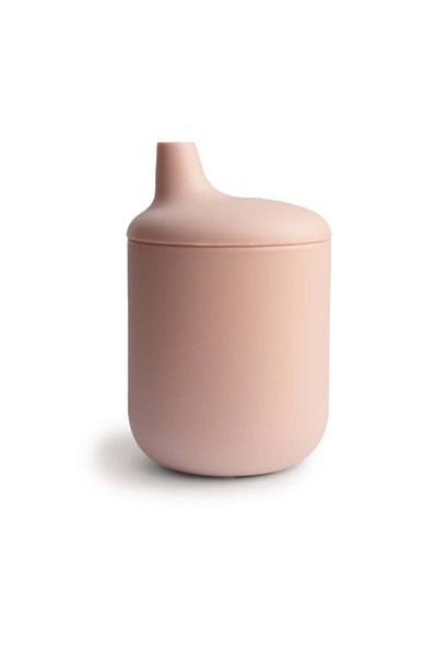 Mushie Silicone Sippy Cup - Blush