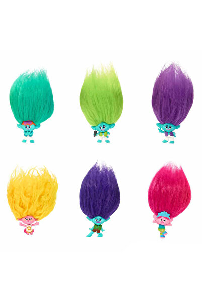 mattel Trolls Band Together Pom Pom Anahtarlık S1 Sürpriz Paket HPB53