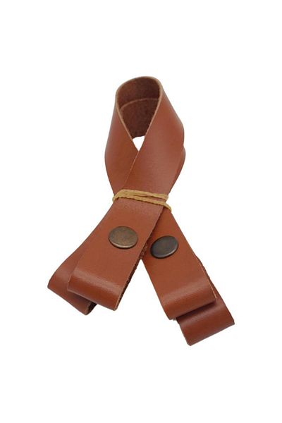angel çanta aksesuar Angel Bag Accessory 30 cm Real Leather Tan Color Snap Handle Antique Metal
