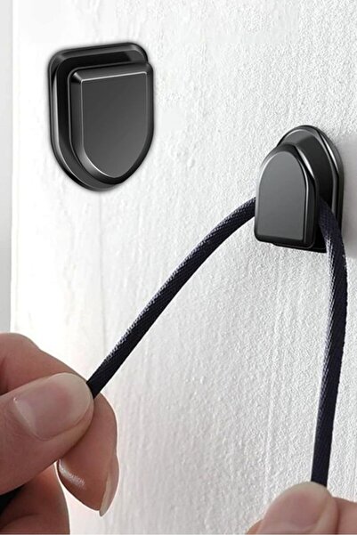 Factorial Set de cârlige adezive pentru baie, 10 bucăți, cuier de bucătărie, ...