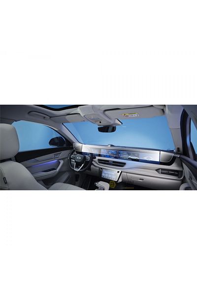Universal Nano Screen Protector Compatible With Togg T10X Digital Display Passenger Information Interior Center