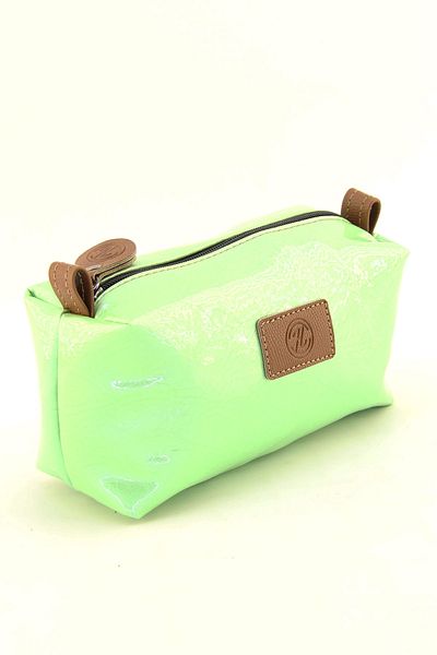 HNB Γυναικεία τσάντα μακιγιάζ Aqua Green