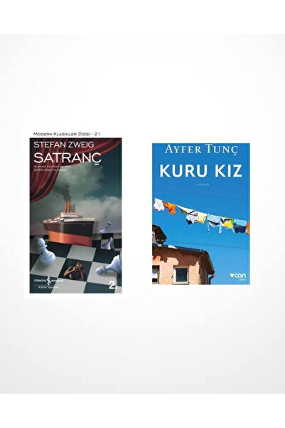 TÜRKİYE İŞ BANKASI KÜLTÜR YAYINLARI Satranç (Stefan Zweig) - Kuru Kız (Ayfer ...
