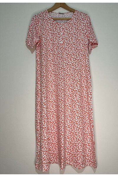 Pjs Pijama ثوب نوم نسائي منقوش بفتحة