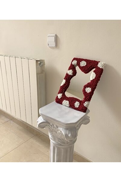 dogaf Kırmızı Dekor Ayna