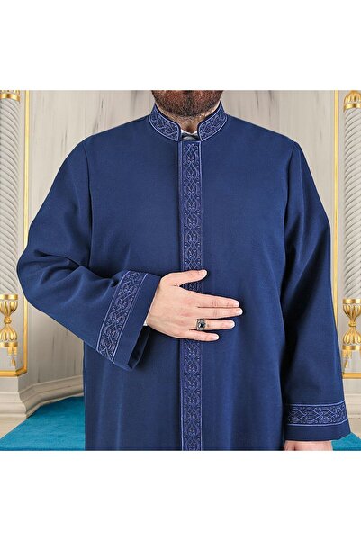 İkranur Kışlık Kaşe İmam Cübbesi Makam Lacivert