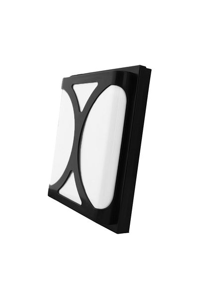 AC AYDINLATMA 30w Telesto Led Luminaire Black Case White Light