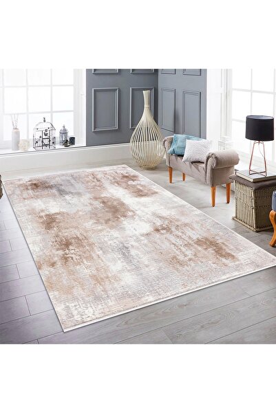 Merinos Therapy 19114 81 Modern Serpme Desenli Akrilik Salon Halısı