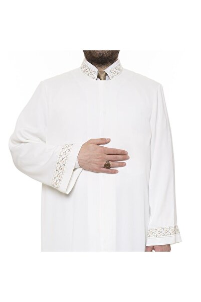 İkranur Furkan İmam Cübbesi Açık Krem