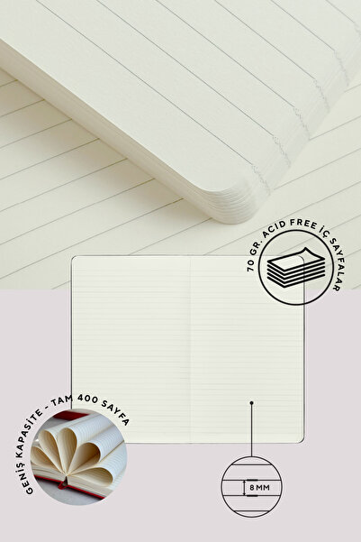 Victoria's Journals Nota Bene Classic Тверда обкладинка, 19x25 см, лінійована