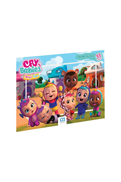 CA Games Cry Babies Lisanslı 35 Parça Çerçeveli 34x24cm Çocuk Puzzle Yapboz Y...