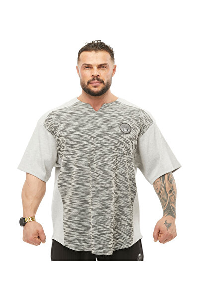 BGSM Tricou de antrenament supradimensionat, tip Rag Top