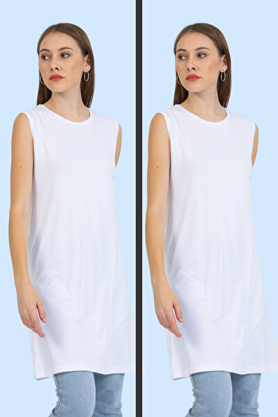 Pinkapple Örme Penye 3 Al 2 Öde 5 Al 4 Öde Kurtarıcı İçlik Kadın Tesettür Tunik