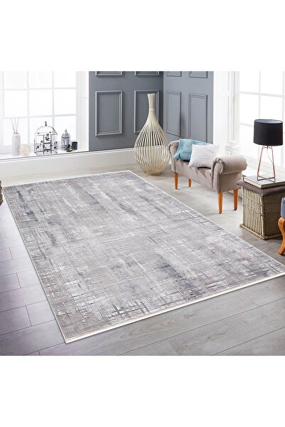 Merinos Therapy 19117-30   Modern Desen Saçaklı Halı